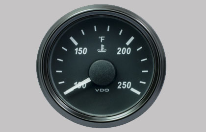 SingleViu Coolant Temperature Gauge 250°F